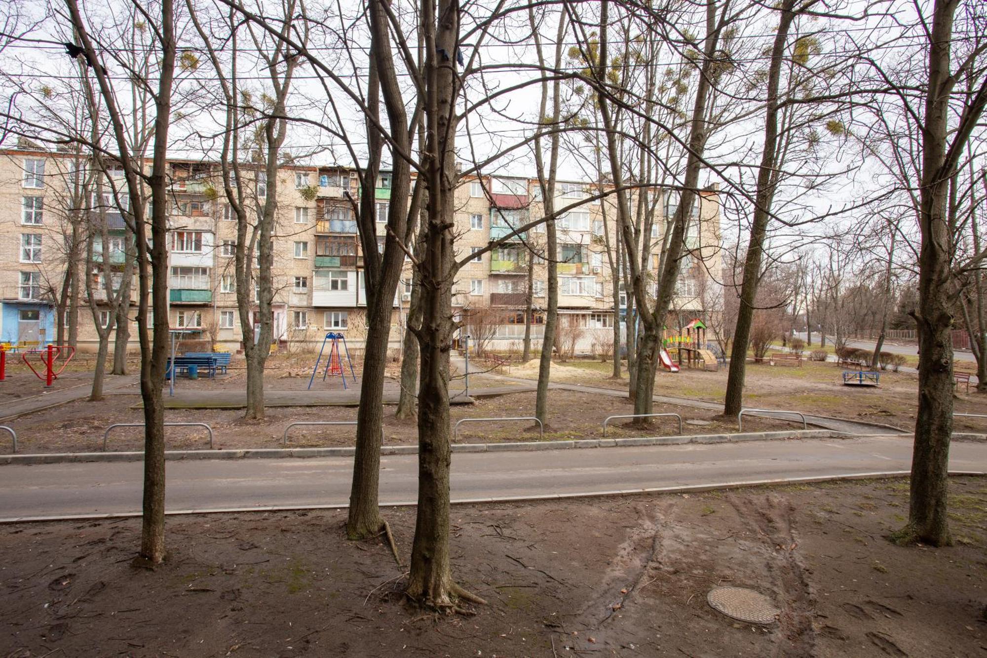 Botanical Garden Area Appartement Charkov Buitenkant foto